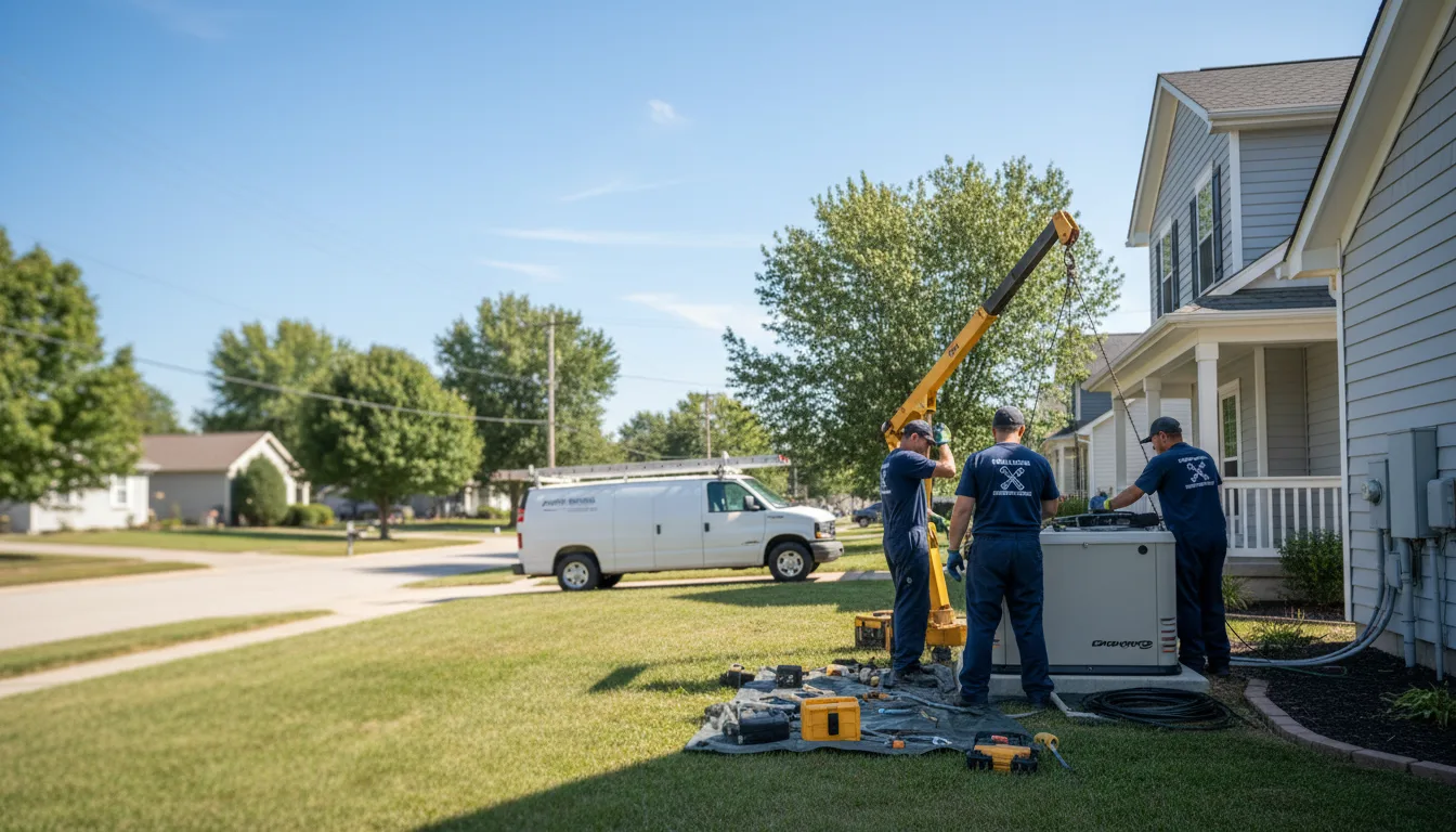 Generator Installation in Central, LA near me